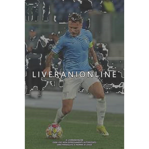 Lazio vs Bayern Monaco - Champions League - Ottavi di finale - Stadio Olimpico - Roma 14-02-2024 nella foto Ciro Immobile ©Federico Gaetano/AGENZIA ALDO LIVERANI SAS