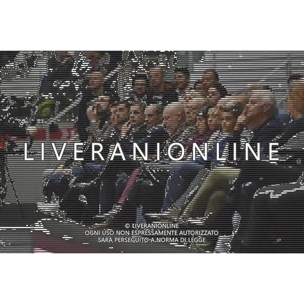 Torino 15.02.2024 Inalpi Arena Virtus Segafredo Bologna vs Unahotels Reggio Emilia Final Eight Coppa Italia 2024 Quarti di Finale Nella foto: massimiliano allegri ©Viganti/AGENZIA ALDO LIVERANI SAS