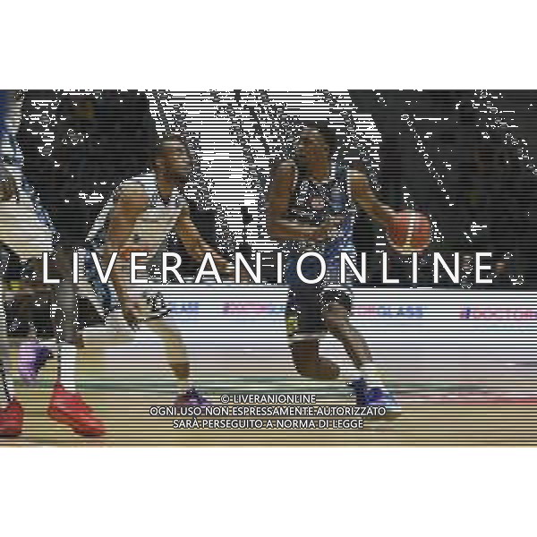 Torino 15.02.2024 Inalpi Arena Germani Brescia vs Generazione Vincente Napoli Basket Final Eight Coppa Italia 2024 Quarti di Finale Nella foto: semaj christon e markel brown ©Viganti/AGENZIA ALDO LIVERANI SAS