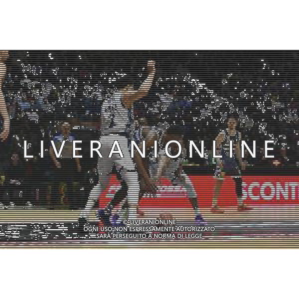 Torino 15.02.2024 Inalpi Arena Germani Brescia vs Generazione Vincente Napoli Basket Final Eight Coppa Italia 2024 Quarti di Finale Nella foto: semaj christon ©Viganti/AGENZIA ALDO LIVERANI SAS