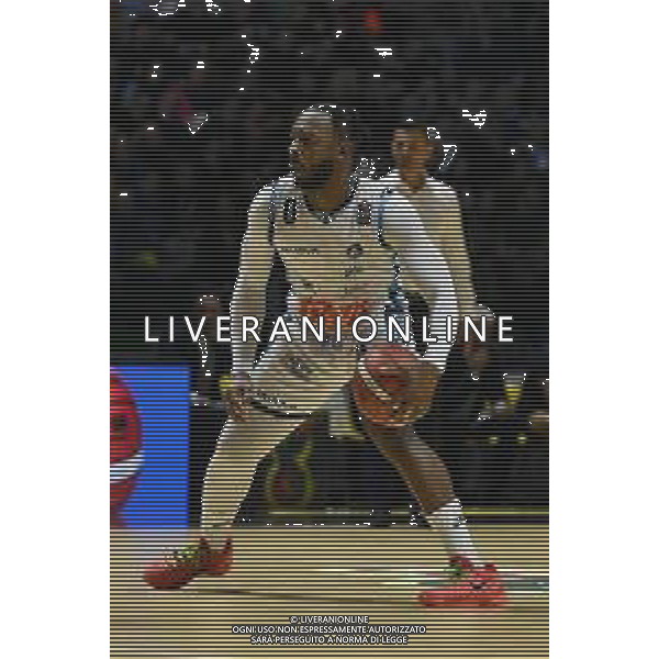 Torino 15.02.2024 Inalpi Arena Germani Brescia vs Generazione Vincente Napoli Basket Final Eight Coppa Italia 2024 Quarti di Finale Nella foto: tariq owens ©Viganti/AGENZIA ALDO LIVERANI SAS
