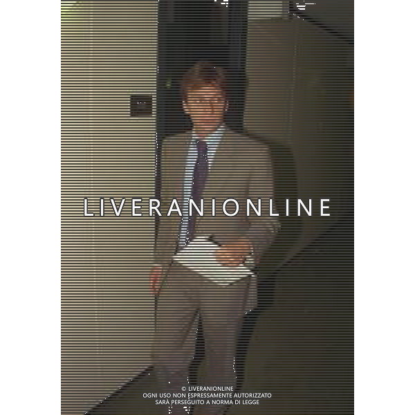NEG-RETROSPETTIVA STEFANO TANZI PRESIDENTE PARMA CALCIO NELLA FOTO STEFANO TANZI NELL\'ANNO 1998-1999 AG ALDO LIVERANI SAS 