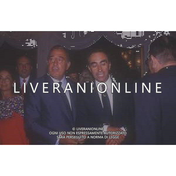 DIAP-RETROSPETTIVA BIAGIO AGNES GIORNALISTA E DIRIGENTE D\'AZIENDA NELLA FOTO BIAGIO AGNES CON FRANCO CARRARO AG ALDO LIVERANI SAS  
