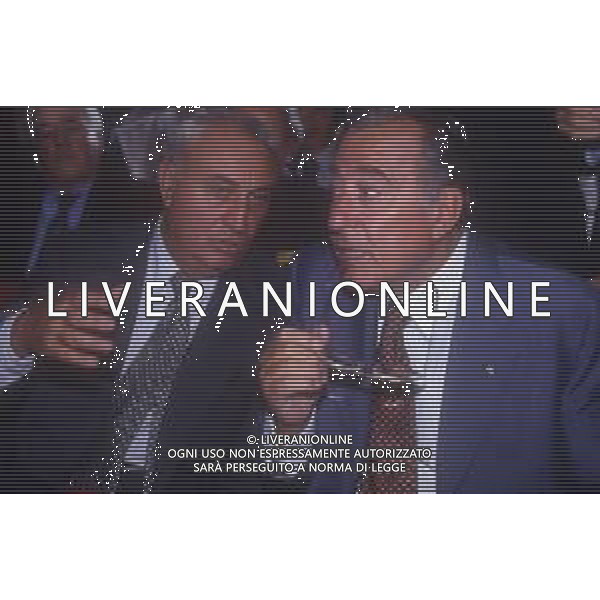 DIAP-RETROSPETTIVA BIAGIO AGNES GIORNALISTA E DIRIGENTE D\'AZIENDA NELLA FOTO BIAGIO AGNES E FABIANO FABIANI AG ALDO LIVERANI SAS 