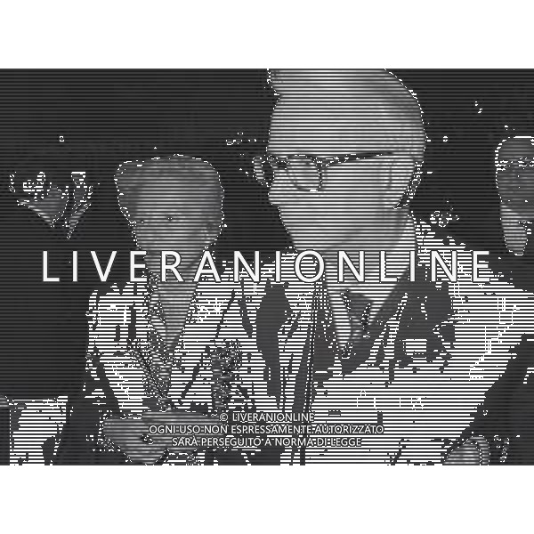 NEG-RETROSPETTIVA ENZO BIAGI GIORNALISTA-SCRITTORE E CONDUTTORE TELEVISIVO NELLA FOTO ENZO BIAGI AG ALDO LIVERANI SAS