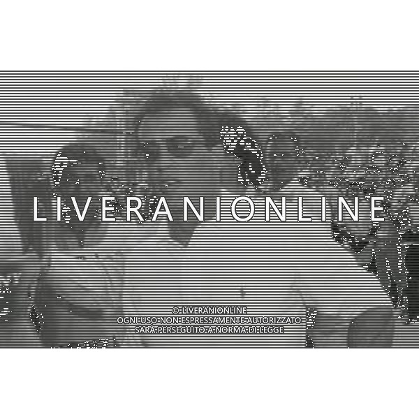 NEG-RETROSPETTIVA SILVESTER STALLONE ATTORE NELLA FOTO SILVESTER STALLONE A MONZA NELL\'ANNO 1994 AG ALDO LIVERANI SAS