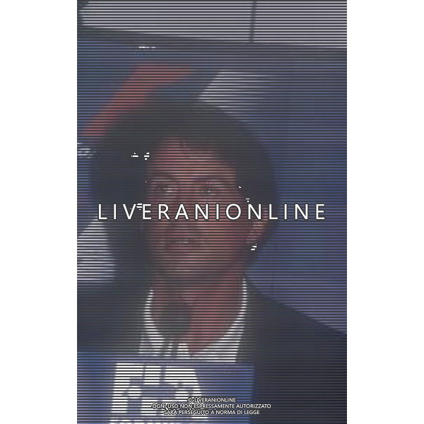 DIAP-RETROSPETTIVA SILVESTER STALLONE ATTORE NELLA FOTO SILVESTER STALLONE A MONZA NELL\' ANNO 1997 AG ALDO LIVERANI SAS  