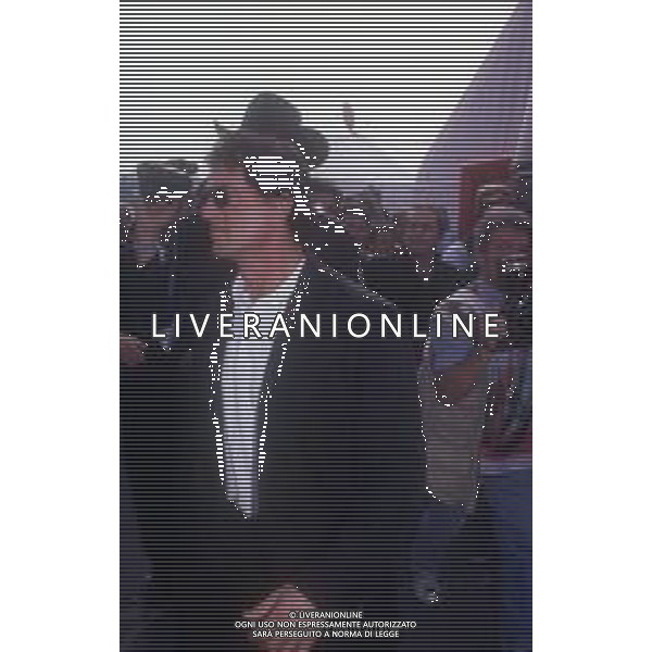 DIAP-RETROSPETTIVA SILVESTER STALLONE ATTORE NELLA FOTO SILVESTER STALLONE A MONZA NELL\' ANNO 1997 AG ALDO LIVERANI SAS  
