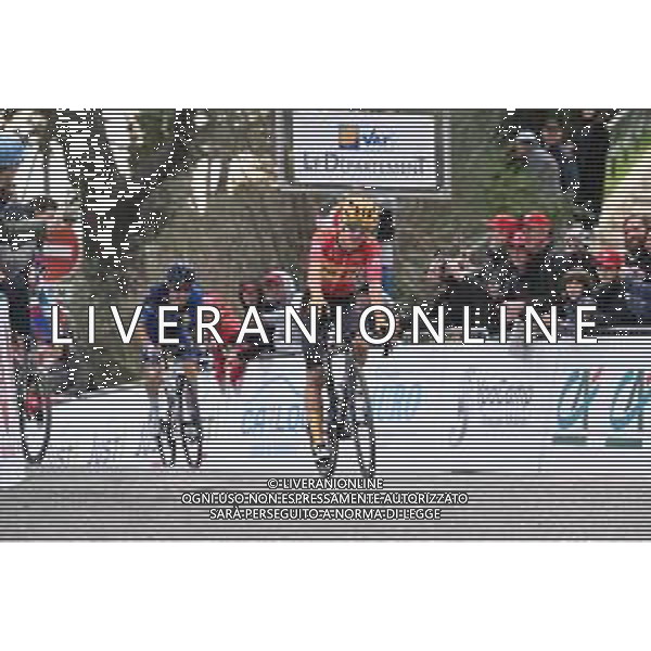 16-02-2024 Classic Var; 2024, Uno X - Mobility; 2024, Groupama - Fdj; Johannessen, Tobias Halland; Martinez, Lenny; Mont Faron; FOTO STEFANO SIROTTI-AG ALDO LIVERANI SAS