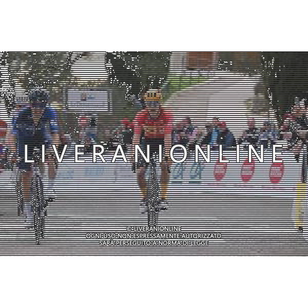 16-02-2024 Classic Var; 2024, Groupama - Fdj; 2024, Uno X - Mobility; Martinez, Lenny; Johannessen, Tobias Halland; Mont Faron; FOTO STEFANO SIROTTI-AG ALDO LIVERANI SAS