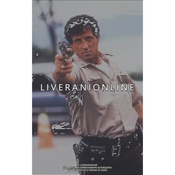 DIAP-RETROSPETTIVA SILVESTER STALLONE ATTORE NELLA FOTO SILVESTER STALLONE NEL FILM“COP LAND“ NELL\'ANNO 1997 AG ALDO LIVERANI SAS  