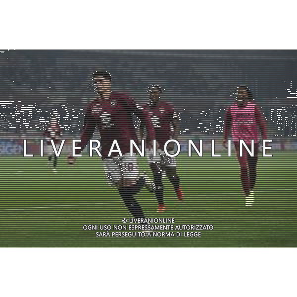 TVMV-Torino 16.02.2024 Stadio Grande Torino Torino vs Lecce Campionato Calcio Serie A TIM 2023/2024 25a giornata Nella foto: esultanza raoul bellanova dopo il gol ©Viganti/AGENZIA ALDO LIVERANI SAS