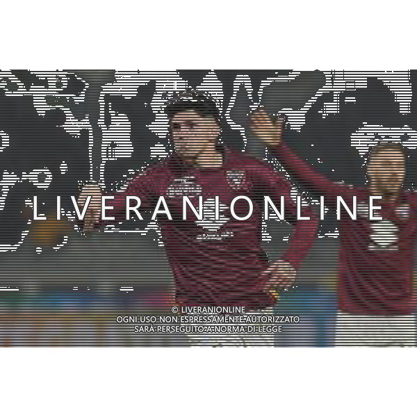 TVMV-Torino 16.02.2024 Stadio Grande Torino Torino vs Lecce Campionato Calcio Serie A TIM 2023/2024 25a giornata Nella foto: esultanza raoul bellanova dopo il gol ©Viganti/AGENZIA ALDO LIVERANI SAS