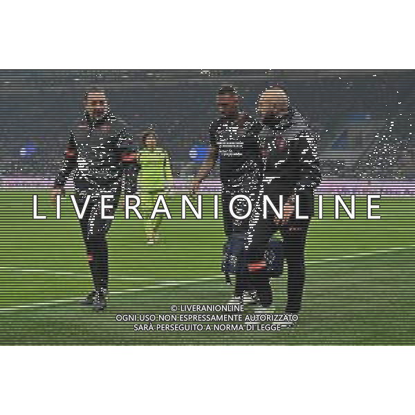 Inter vs Salernitana nella foto Jerome Boateng (Salernitana) esce infortunato Milano 16-02-2024 Stadio Giuseppe Meazza - San Siro Campionato Serie A TIM - 25a giornata foto Roberto Garavaglia/Agenzia Aldo Liverani sas/AGENZIA ALDO LIVERANI SAS