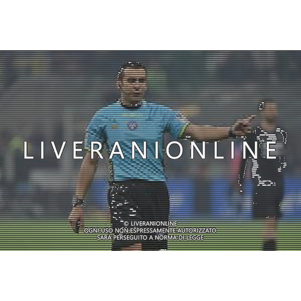 Inter vs Salernitana nella foto l\'arbitro Marco Piccinini di Forli\' Milano 16-02-2024 Stadio Giuseppe Meazza - San Siro Campionato Serie A TIM - 25a giornata foto Roberto Garavaglia/Agenzia Aldo Liverani sas