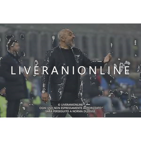 Inter vs Salernitana nella foto Fabio Liverani allenatore Salernitana Milano 16-02-2024 Stadio Giuseppe Meazza - San Siro Campionato Serie A TIM - 25a giornata foto Roberto Garavaglia/Agenzia Aldo Liverani sas