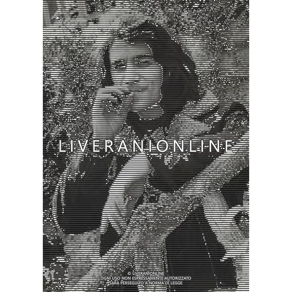 NEG-RETROSPETTIVA DRUPI CANTANTE GIAMPIERO ANELLI NELLA FOTO DRUPI A PAVIA NELL\'ANNO 1973 AG ALDO LIVERANI SAS