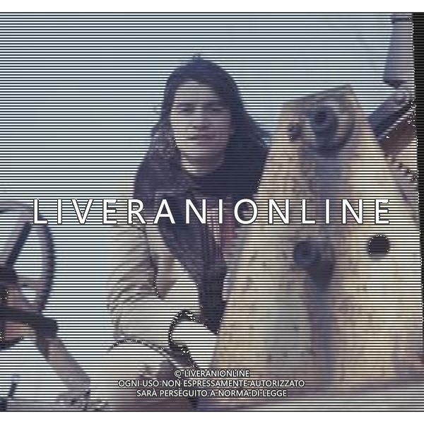 COL-RETROSPETTIVA DRUPI CANTANTE GIAMPIERO ANELLI NELLA FOTO DRUPI A PAVIA NELL\'ANNO 1973 AG ALDO LIVERANI SAS