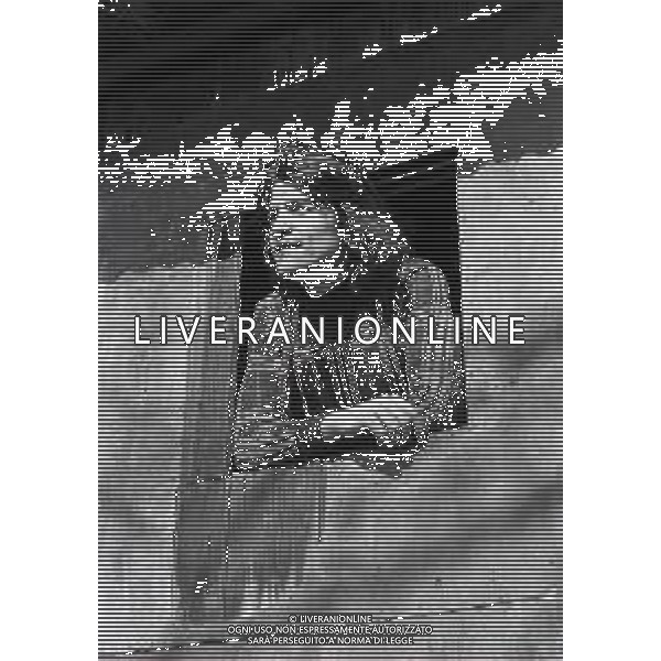 NEG-RETROSPETTIVA DRUPI CANTANTE NELLA FOTO DRUPI A PAVIA NELL\'ANNO 1973 AG ALDO LIVERANI SAS