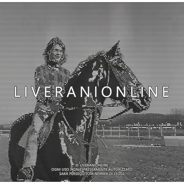 NEG-RETROSPETTIVA DRUPI CANTANTE NELLA FOTO DRUPI A PAVIA NELL\'ANNO 1973 AG ALDO LIVERANI SAS