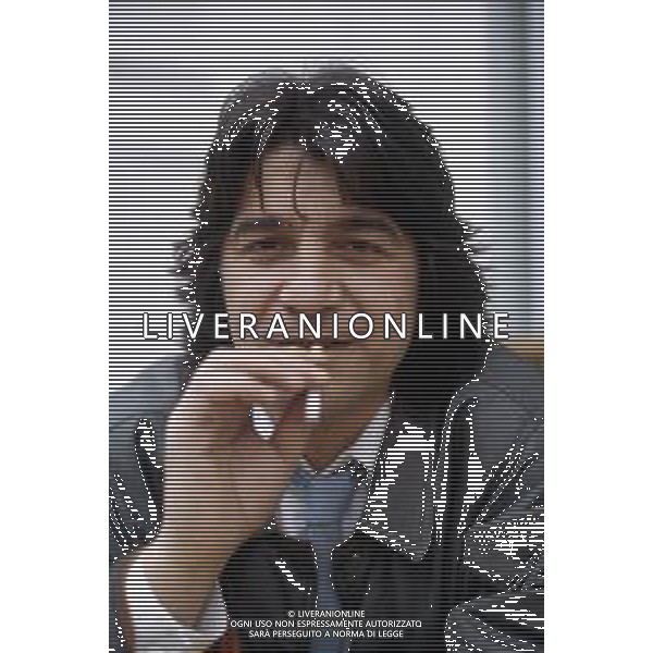 NEG-RETROSPETTIVA DRUPI CANTANTE NELLA FOTO DRUPI AL FESTIVAL DI SANREMO NELL\'ANNO 1984 AG ALDO LIVERANI SAS  