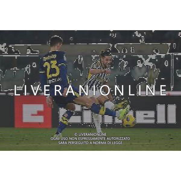 Hellas Verona vs Juventus nella foto Adrien Rabiot (Juventus) Verona 17-02-2024 Stadio Marcantonio Bentegodi Campionato Serie A TIM - 25a giornata foto Roberto Garavaglia/Agenzia Aldo Liverani sas