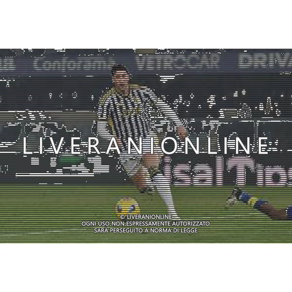 Hellas Verona vs Juventus nella foto Dusan Vlahovic (Juventus) Verona 17-02-2024 Stadio Marcantonio Bentegodi Campionato Serie A TIM - 25a giornata foto Roberto Garavaglia/Agenzia Aldo Liverani sas