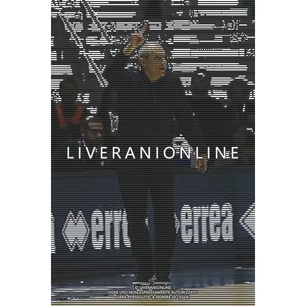 Torino 17.02.2024 Inalpi Arena EA7 Emporio Armani Milano vs Umana Final Eight Coppa Italia 2024 Semifinale Nella foto: ettore messina ©Viganti/AGENZIA ALDO LIVERANI SAS