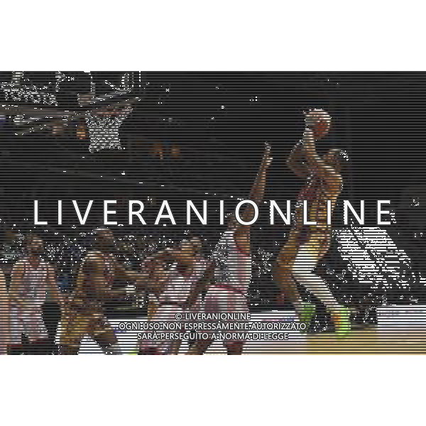 Torino 17.02.2024 Inalpi Arena EA7 Emporio Armani Milano vs Umana Final Eight Coppa Italia 2024 Semifinale Nella foto: rayjon tucker ©Viganti/AGENZIA ALDO LIVERANI SAS