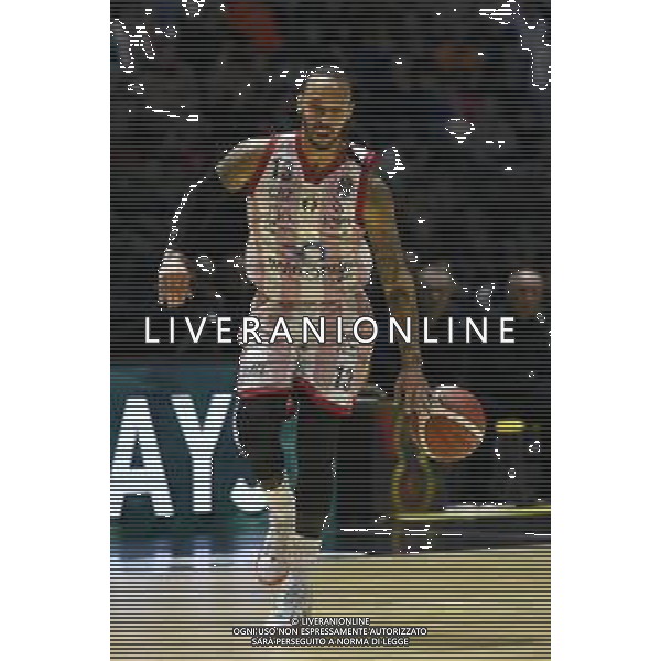 Torino 17.02.2024 Inalpi Arena EA7 Emporio Armani Milano vs Umana Final Eight Coppa Italia 2024 Semifinale Nella foto: shabazz napier ©Viganti/AGENZIA ALDO LIVERANI SAS
