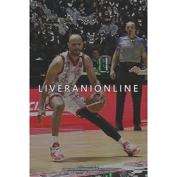 Torino 17.02.2024 Inalpi Arena EA7 Emporio Armani Milano vs Umana Final Eight Coppa Italia 2024 Semifinale Nella foto: shabazz napier ©Viganti/AGENZIA ALDO LIVERANI SAS