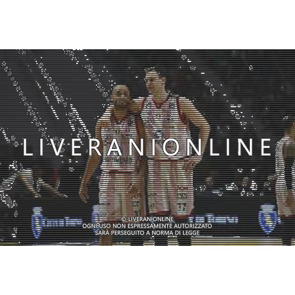 Torino 17.02.2024 Inalpi Arena EA7 Emporio Armani Milano vs Umana Final Eight Coppa Italia 2024 Semifinale Nella foto: johannes voigtmann e shavon shields ©Viganti/AGENZIA ALDO LIVERANI SAS