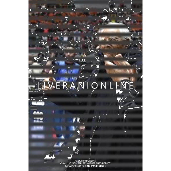 Torino 17.02.2024 Inalpi Arena EA7 Emporio Armani Milano vs Umana Final Eight Coppa Italia 2024 Semifinale Nella foto: giorgio armani ©Viganti/AGENZIA ALDO LIVERANI SAS