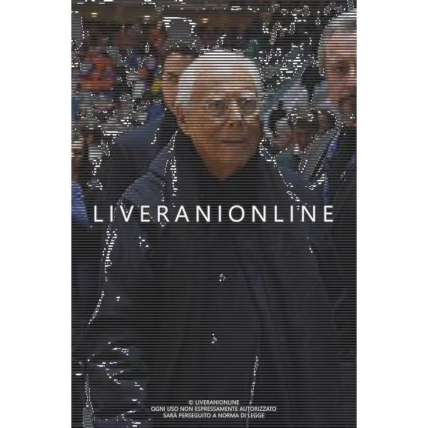 Torino 17.02.2024 Inalpi Arena EA7 Emporio Armani Milano vs Umana Final Eight Coppa Italia 2024 Semifinale Nella foto: giorgio armani ©Viganti/AGENZIA ALDO LIVERANI SAS