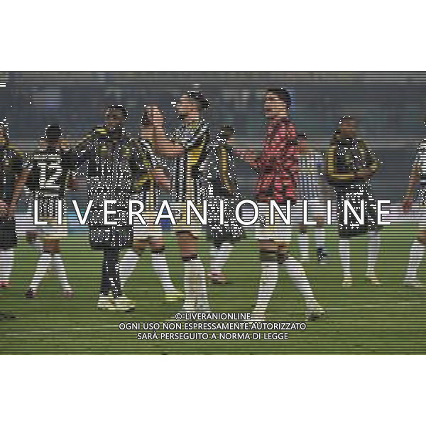 Hellas Verona vs Juventus nella foto delusione Juventus a fine gara Verona 17-02-2024 Stadio Marcantonio Bentegodi Campionato Serie A TIM - 25a giornata foto Roberto Garavaglia/Agenzia Aldo Liverani sas