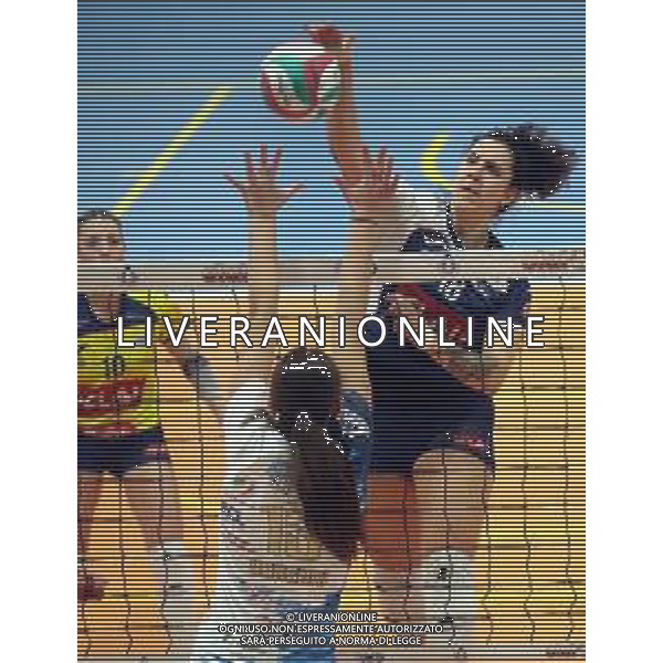 IMOLA 17 02 2024 CLAI IMOLA PALLAVOLO-MODENA SERIE B1 3-0 NELLA FOTO BENEDETTA RIZZO IMOLA ©SANNA/AGENZIA ALDO LIVERANI SAS