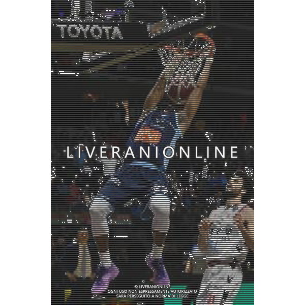 Torino 17.02.2024 Inalpi Arena Unahotels Reggio Emilia vs Generazione Vincente Napoli Basket Final Eight Coppa Italia 2024 Semifinale Nella foto: markel brown ©Viganti/AGENZIA ALDO LIVERANI SAS