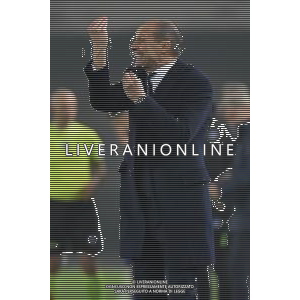 Hellas Verona vs Juventus nella foto Massimiliano Allegri allenatore Juventus Verona 17-02-2024 Stadio Marcantonio Bentegodi Campionato Serie A TIM - 25a giornata foto Roberto Garavaglia/Agenzia Aldo Liverani sas