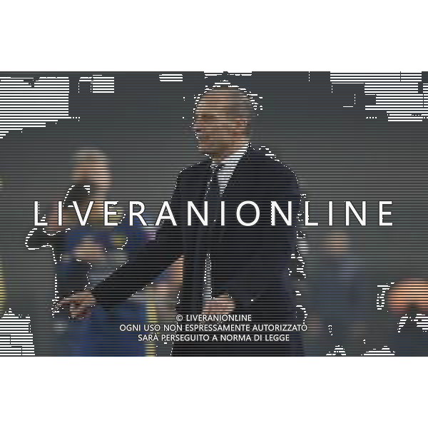 Hellas Verona vs Juventus nella foto Massimiliano Allegri allenatore Juventus Verona 17-02-2024 Stadio Marcantonio Bentegodi Campionato Serie A TIM - 25a giornata foto Roberto Garavaglia/Agenzia Aldo Liverani sas