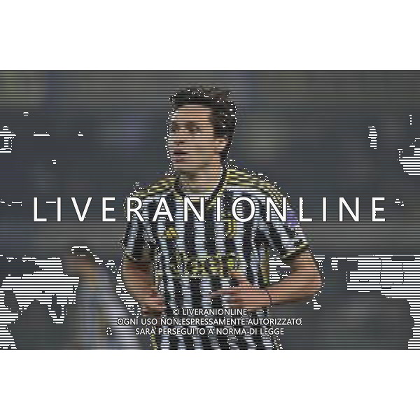 Hellas Verona vs Juventus nella foto Federico Chiesa (Juventus) Verona 17-02-2024 Stadio Marcantonio Bentegodi Campionato Serie A TIM - 25a giornata foto Roberto Garavaglia/Agenzia Aldo Liverani sas