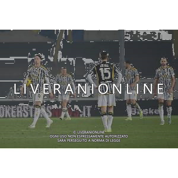 Hellas Verona vs Juventus nella foto delusione Juventus dopo il gol subito Verona 17-02-2024 Stadio Marcantonio Bentegodi Campionato Serie A TIM - 25a giornata foto Roberto Garavaglia/Agenzia Aldo Liverani sas