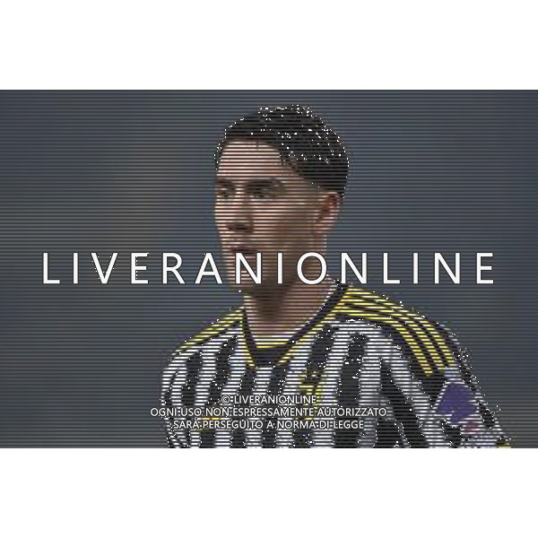 Hellas Verona vs Juventus nella foto Dusan Vlahovic (Juventus) Verona 17-02-2024 Stadio Marcantonio Bentegodi Campionato Serie A TIM - 25a giornata foto Roberto Garavaglia/Agenzia Aldo Liverani sas
