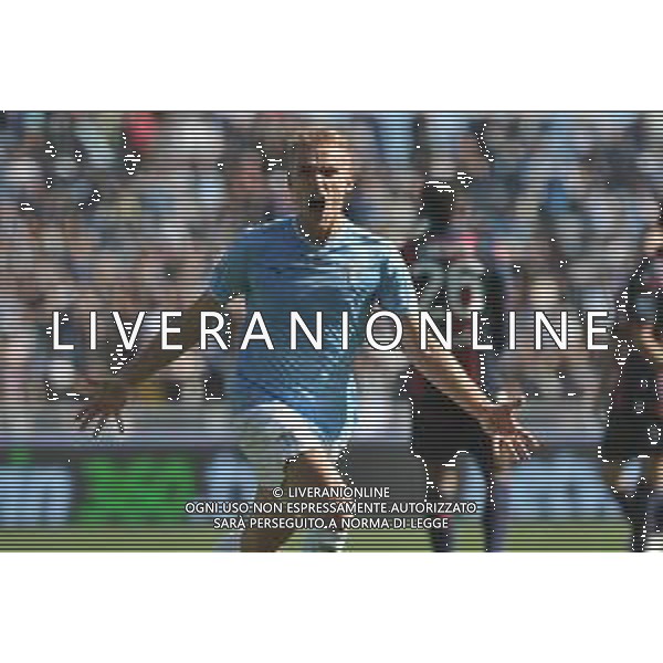 Lazio vs Bologna - Campionato Serie A TIM - 25 giornata - Stadio Olimpico - Roma 18-02-2024 nella foto Esultanza Isaksen dopo gol ©Federico Gaetano/AGENZIA ALDO LIVERANI SAS