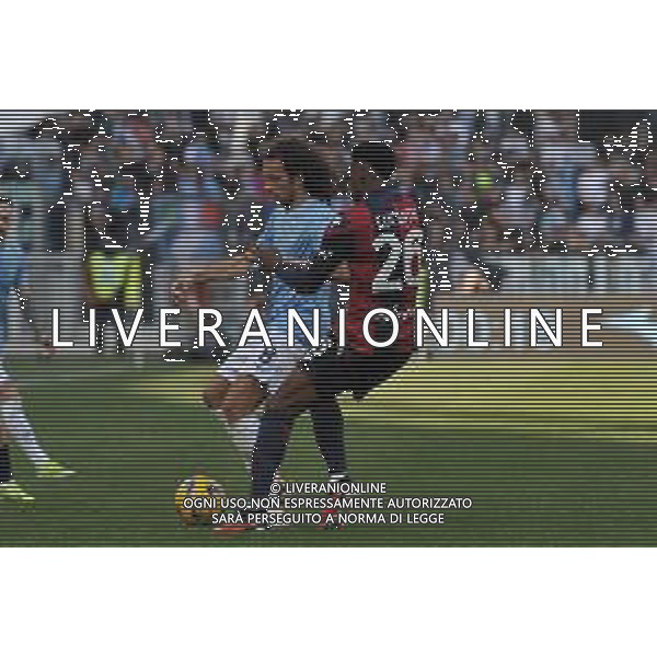 Lazio vs Bologna - Campionato Serie A TIM - 25 giornata - Stadio Olimpico - Roma 18-02-2024 nella foto Guendouzi e Lucumi ©Federico Gaetano/AGENZIA ALDO LIVERANI SAS