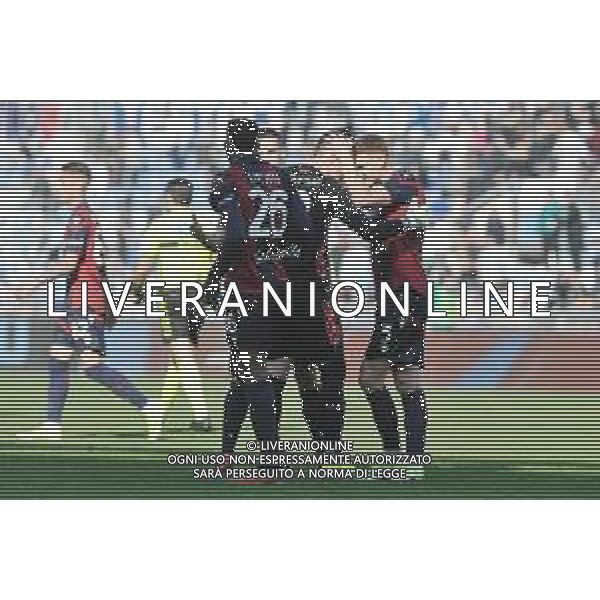 Lazio vs Bologna - Campionato Serie A TIM - 25 giornata - Stadio Olimpico - Roma 18-02-2024 nella foto Esultanza finale Bologna ©Federico Gaetano/AGENZIA ALDO LIVERANI SAS