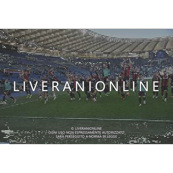 Lazio vs Bologna - Campionato Serie A TIM - 25 giornata - Stadio Olimpico - Roma 18-02-2024 nella foto Esultanza finale Bologna ©Federico Gaetano/AGENZIA ALDO LIVERANI SAS