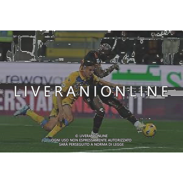 Frosinone vs Roma - Campionato Serie A TIM - 25 giornata - Stadio B.Stirpe - Frosinone 18-02-2024 nella foto Monterisi e Lukaku foto federico gaetano-ag aldo liverani sas