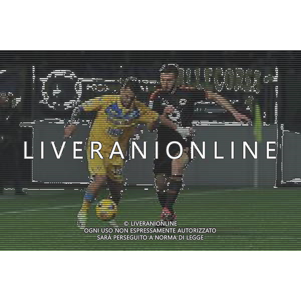 Frosinone vs Roma - Campionato Serie A TIM - 25 giornata - Stadio B.Stirpe - Frosinone 18-02-2024 nella foto Gelli e Cristante foto federico gaetano-ag aldo liverani sas