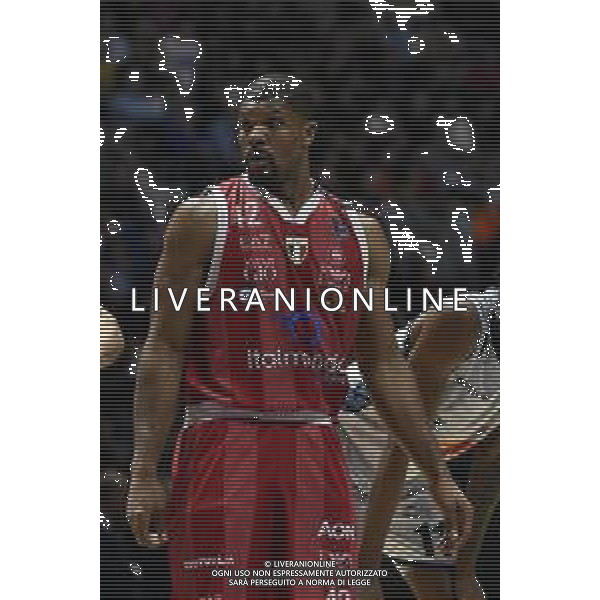 Torino 18.02.2024 Inalpi Arena EA7 Emporio Armani Milano vs Generazione Vincente Napoli Basket Final Eight Coppa Italia 2024 Finale Nella foto: kyle hines ©Viganti/AGENZIA ALDO LIVERANI SAS