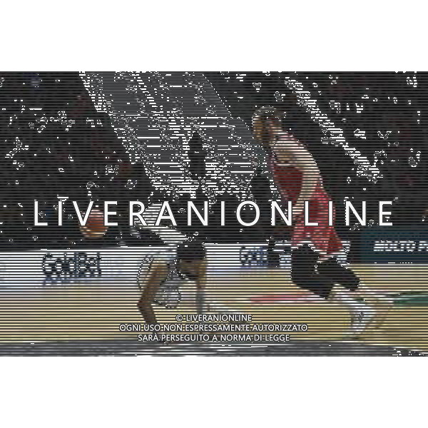 Torino 18.02.2024 Inalpi Arena EA7 Emporio Armani Milano vs Generazione Vincente Napoli Basket Final Eight Coppa Italia 2024 Finale Nella foto: nicolò melli e tyler ennis ©Viganti/AGENZIA ALDO LIVERANI SAS